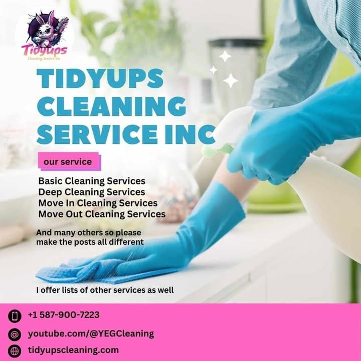 Tidyups Cleaning Service Inc
